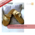 Golden Wrap Slip Ons by@Outfy